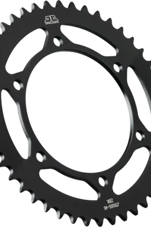 JT SPROCKETS - REAR STEEL 46T BL, 520 - Sprockets - BLACK ZINC FINISH Shop Nu